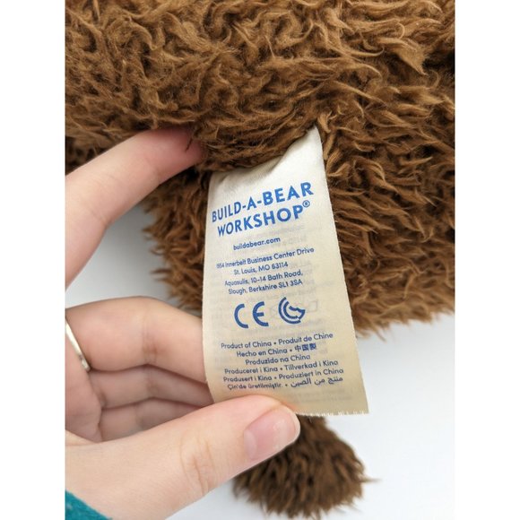 Build A Bear Brown Dog 18" Plush Stuffed Animal Dog Barks - Picture 4 of 5